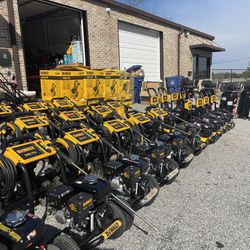 Dewalt Pressure Washers All Sizes Available 3100-4400psi 