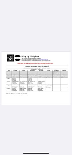 Unlimited Boxing & Fitness Classes