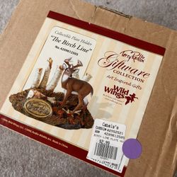 Wild Wings Deer Plate Holder Decor 