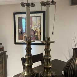 Stiffel Brass Lamps