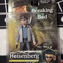 Mezco Breaking Bad Heisenberg Great Jacket Variant With Blue Meth