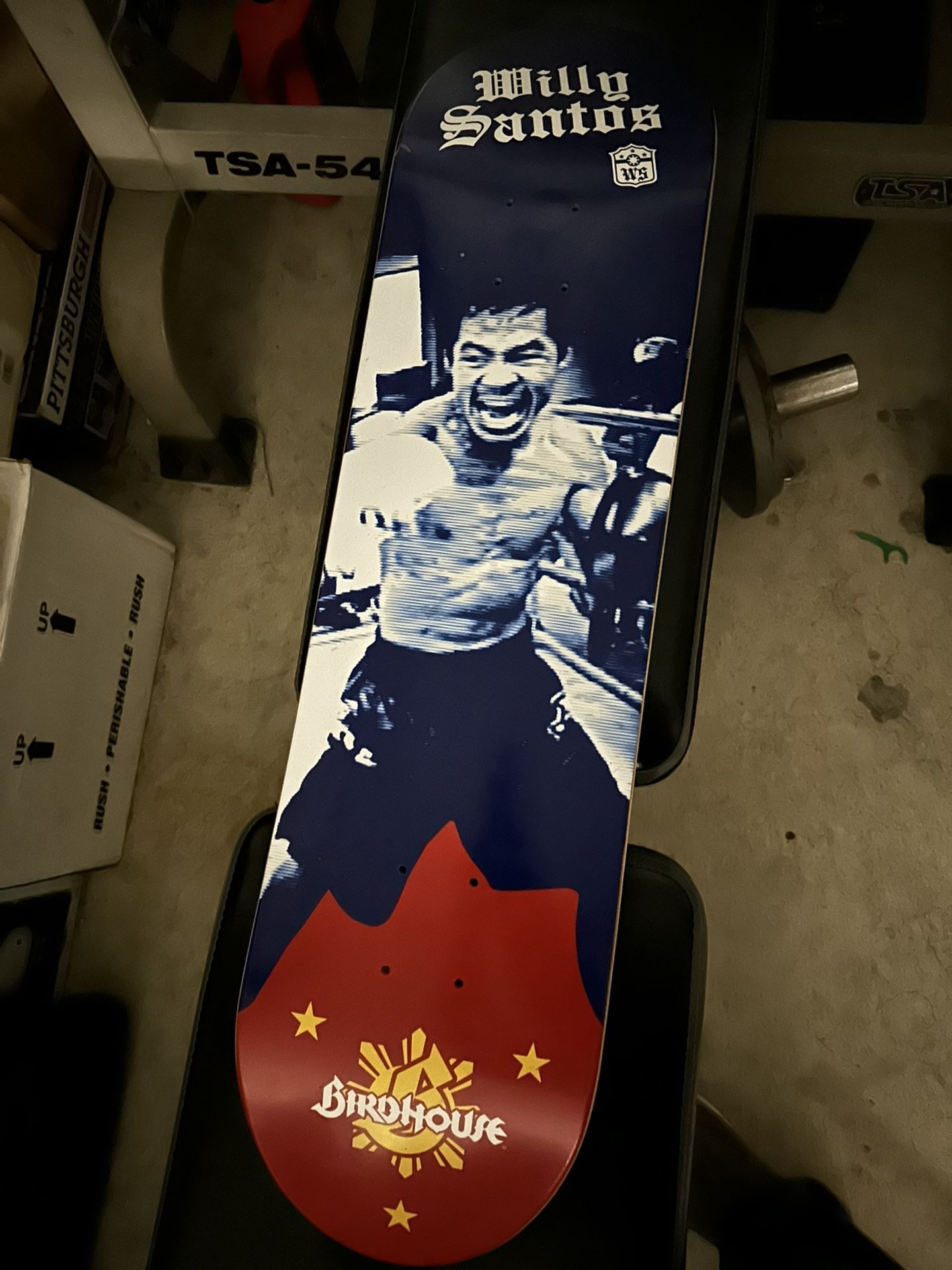 Birdhouse 7.75 skateboard Manny Pac-man Pacquiao