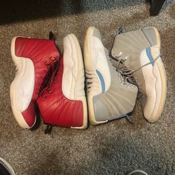 Jordan 12s  2 Pairs 