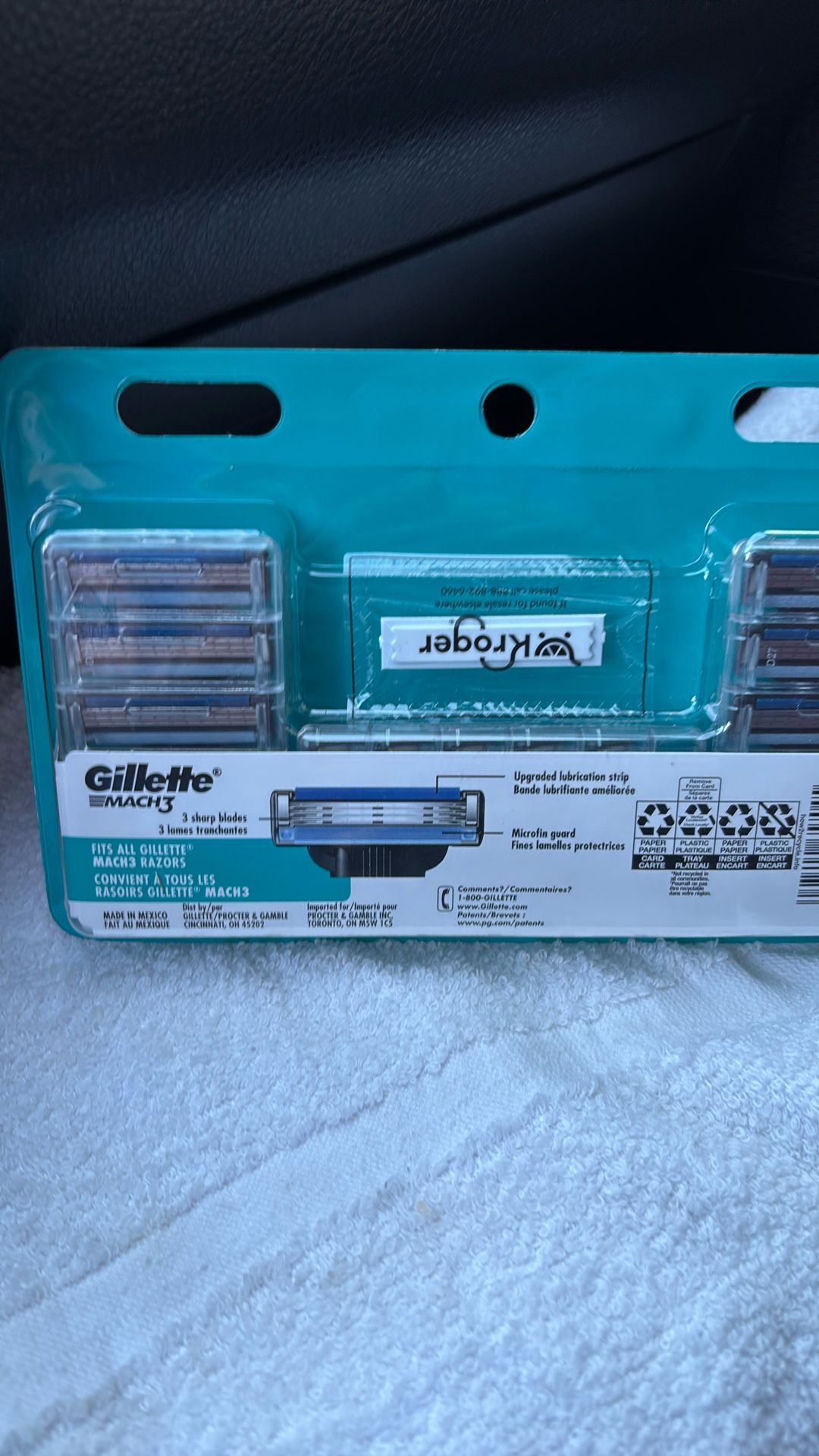 Gillette Mach 3 replacement razors