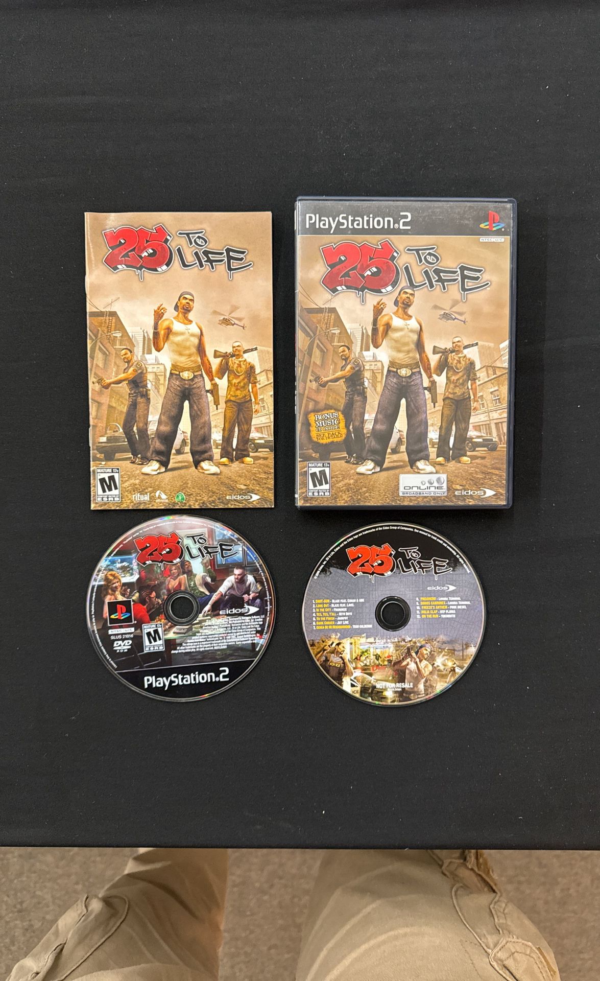 25 To Life For PlayStation 2