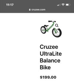 Cruzee balance bike
