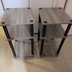 2x French oak Nightstand/ End Tables