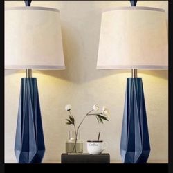 Modern Nightstand Lamps Brand New   $120