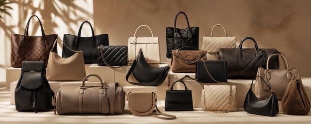 Purses, handbags, satchels, duffels, backpacks, wallet