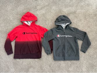 Boy’s Champion Hoodies- Medium