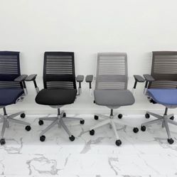 Like New Steelcase Think V2 Chairs Fully Adjustable With Lumbar Support $350&UP