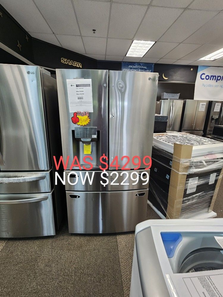 30 Cu. Ft. 4 Door Refrigerator, Door IN Door, Full Convert Drawer, Craft Ice Maker