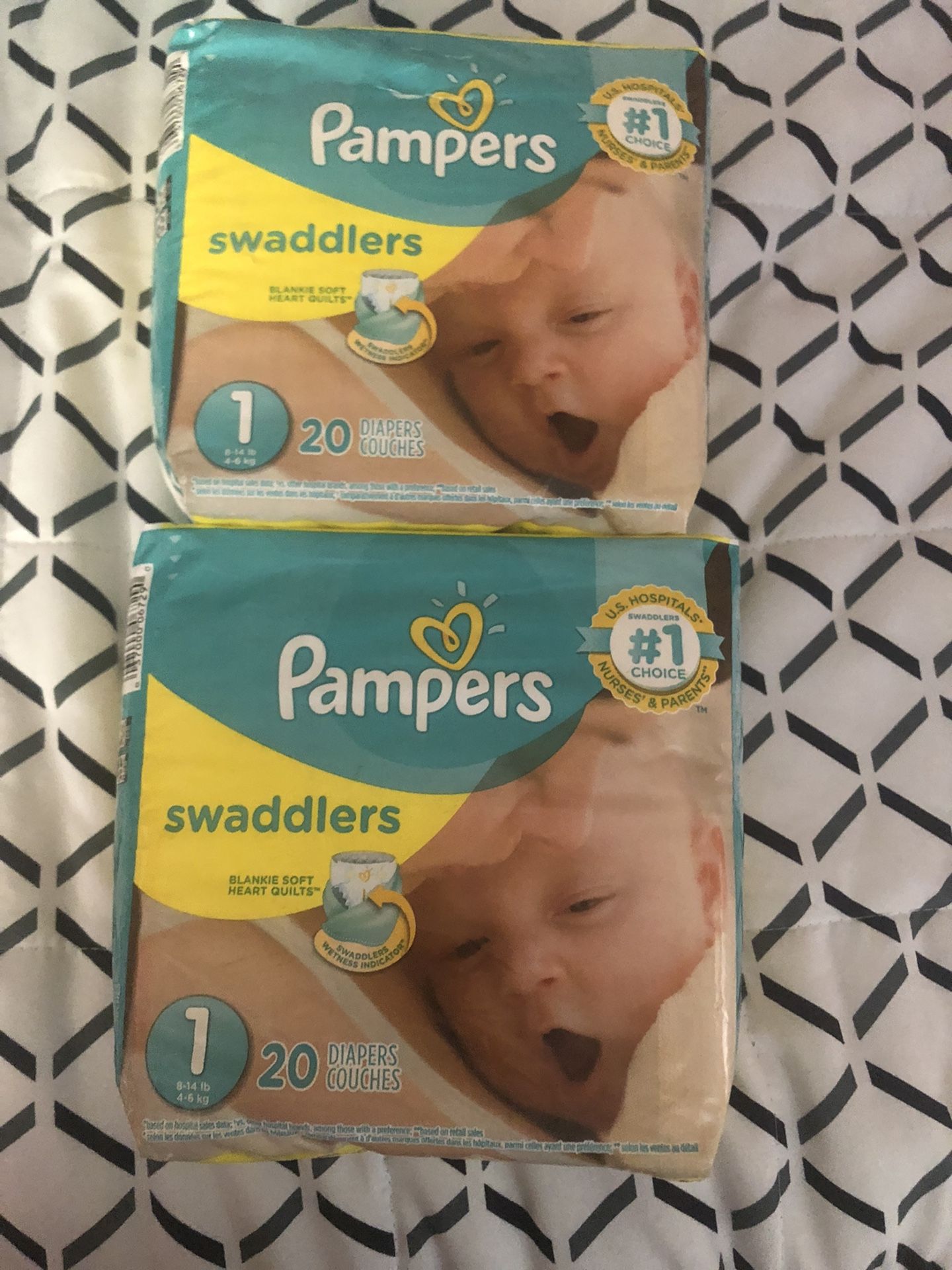 Pampers Size 1 -20 Diapers
