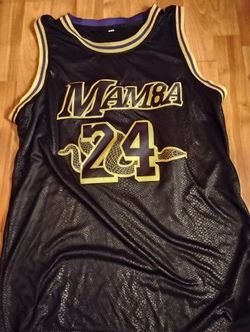 Kobe Bryant Black Mamba Custom Jersey 