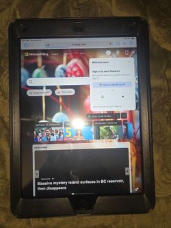 Ipad 5 128gb unlocked with case
