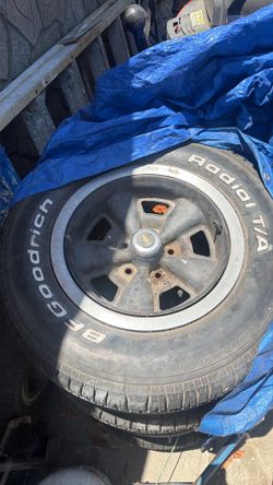 Chevelle stocks rims