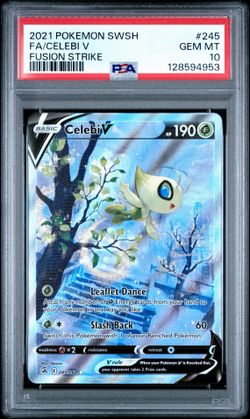 Celebi V Fusion strike PSA 10