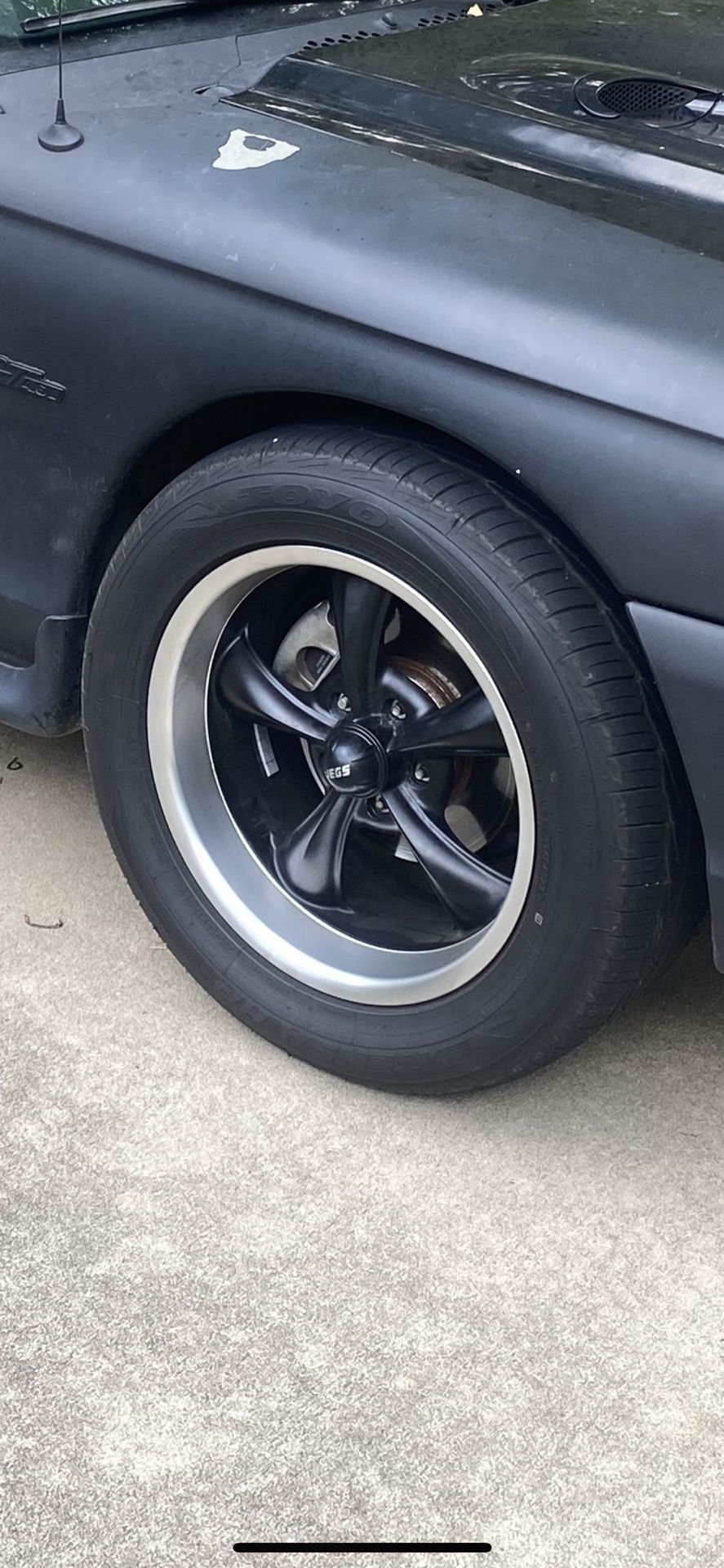 2 Jegs Resto Rod Wheels