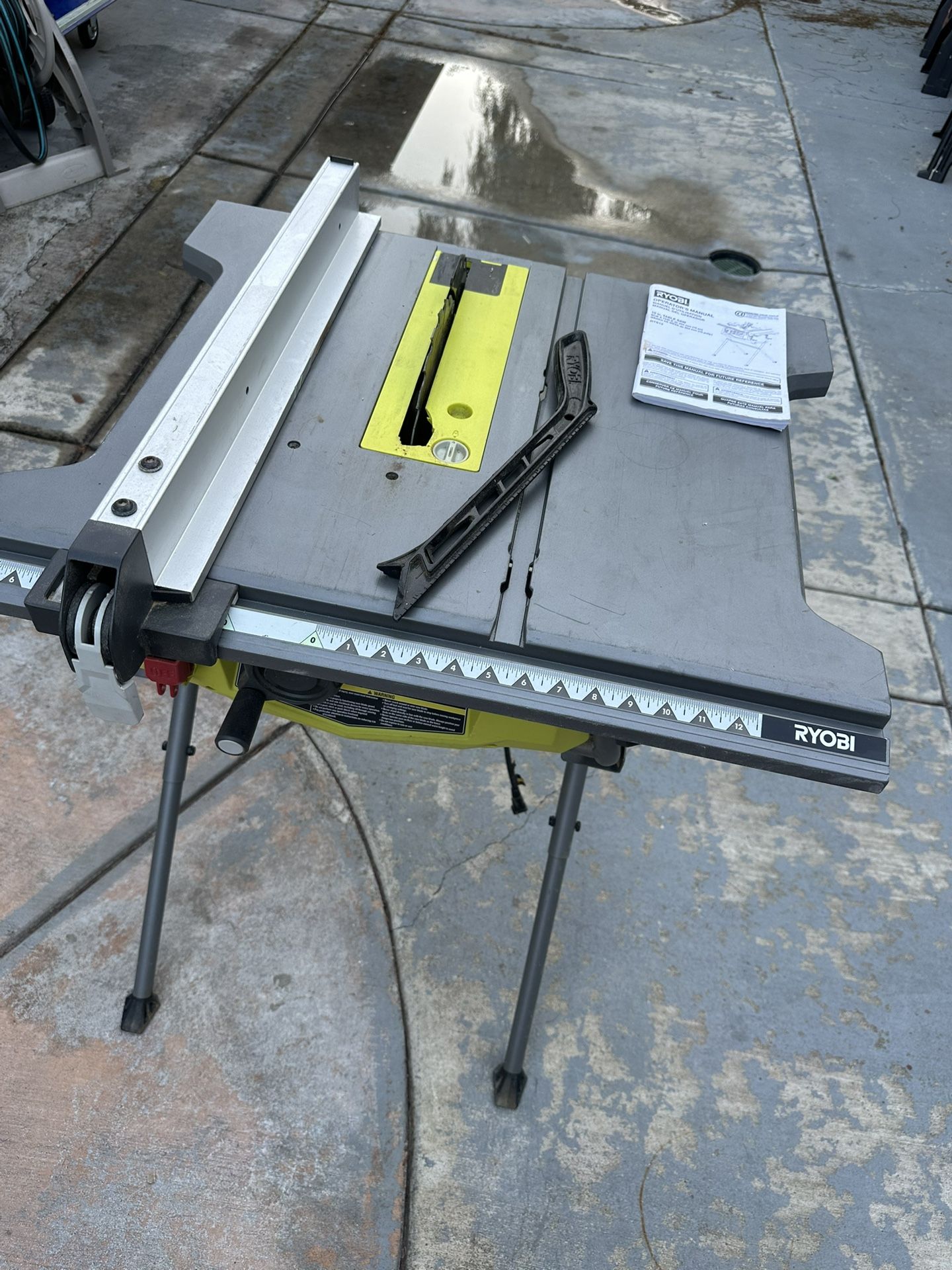 Ryobi 15 Amp 10-inch Table Saw (model RTS12T)