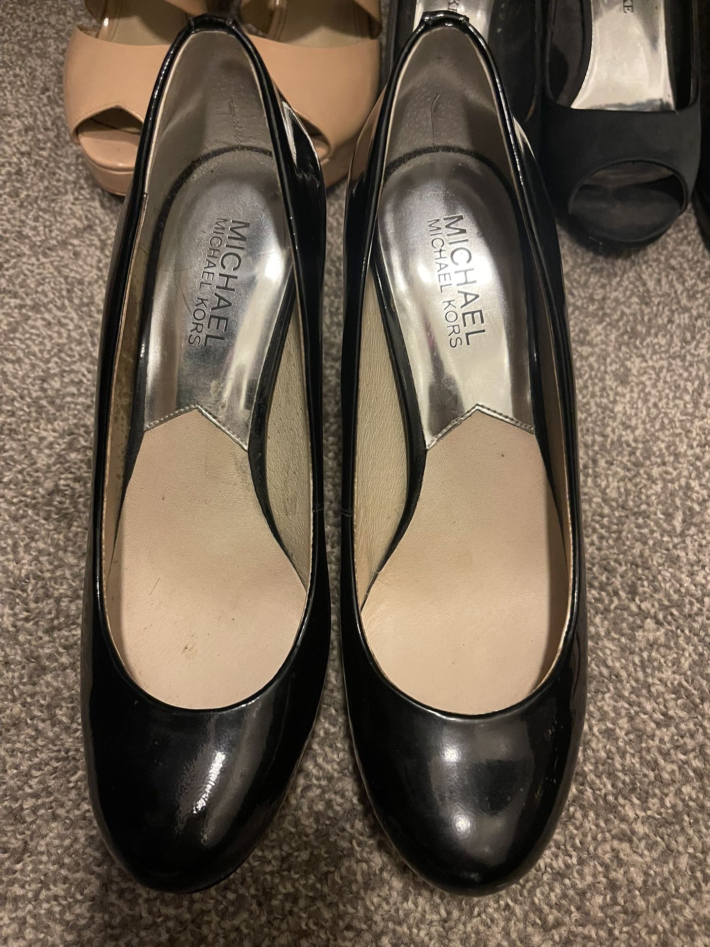 Michael Kors Patent Leather High Heels