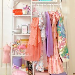 shelf + clothing rack ♡︎