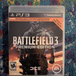 PS3 - Battlefield 3 Premium Edition