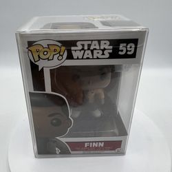 Funko Pop Star Wars Finn #59 The Force Awakens New w Protector