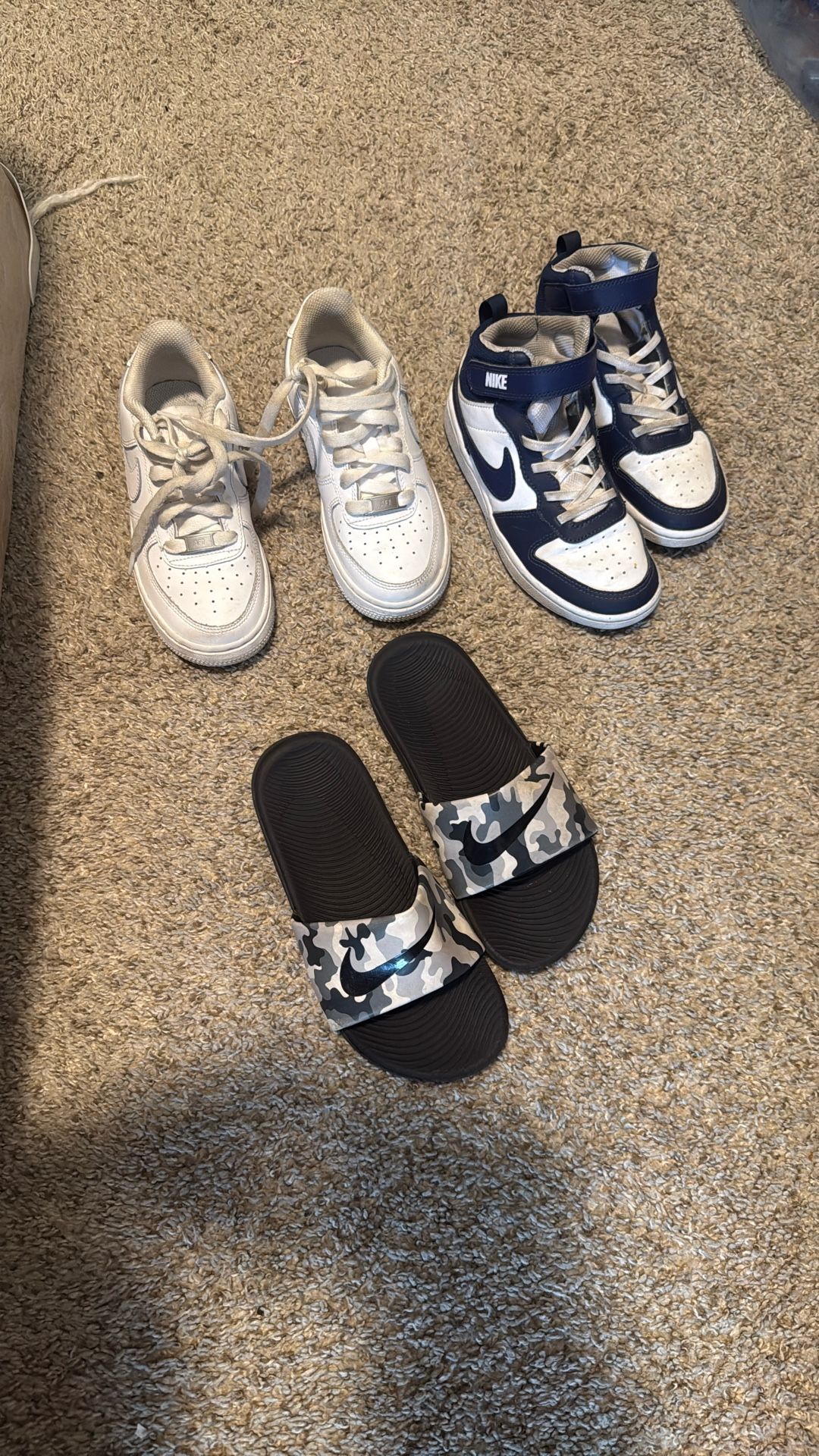 Boys Size One Nikes