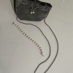 Purse With  Beads New