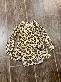 Size 3 months leopard dress