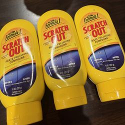 3 of Formula 1 Scratch Out Bottles New For Cars