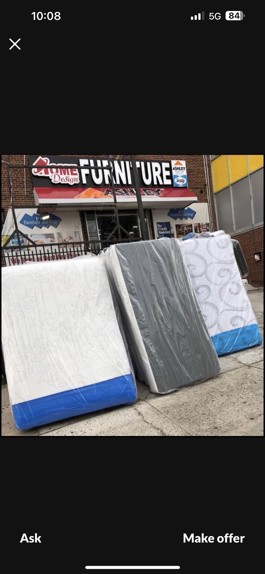 🛏️Mattress+Boxspring-Fast Delivery All Sizes Available! 🛏️