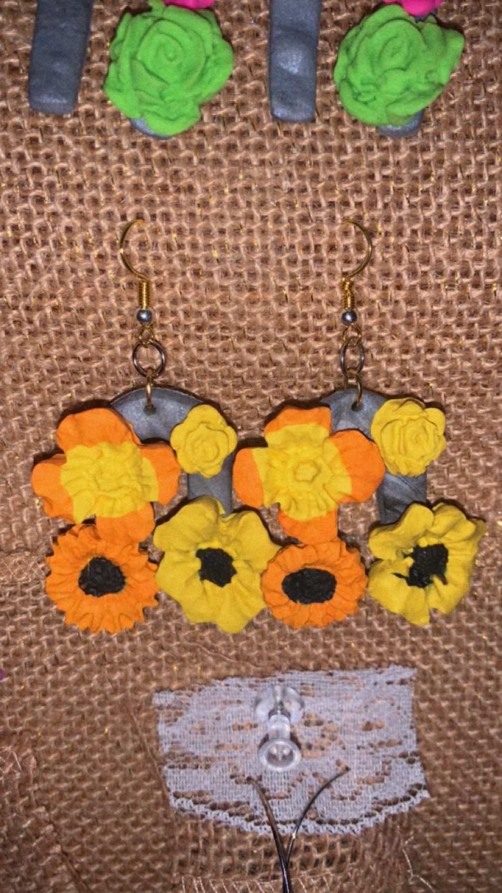 Floral Arch Earrings