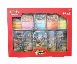 Pokémon TCG Mega Evolution Ascended Heroes 5-Pack Box