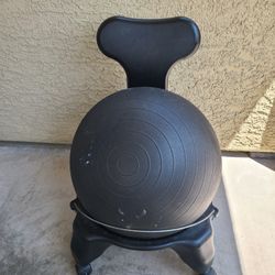 Exercise Ball Rolling Chair