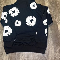 Hoodie Denim Tearss (medium Size )