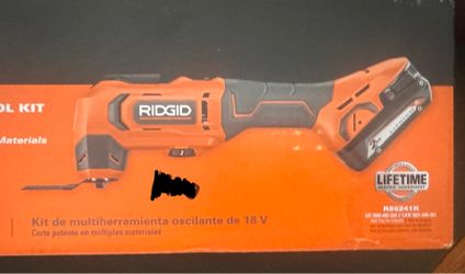 RIDGID 18V OSCILLATING MULTI-TOOL KIT