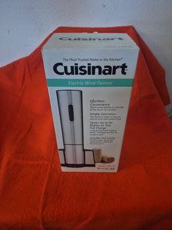 New Cuisinart Electric Wine Opener