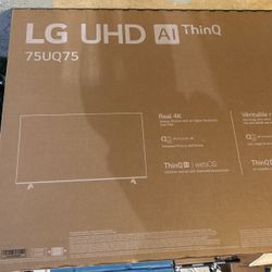 75” LG SMART TV