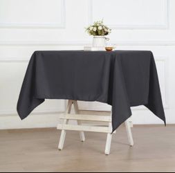 52” & 62” Square polyester Tablecloth Wholesale!