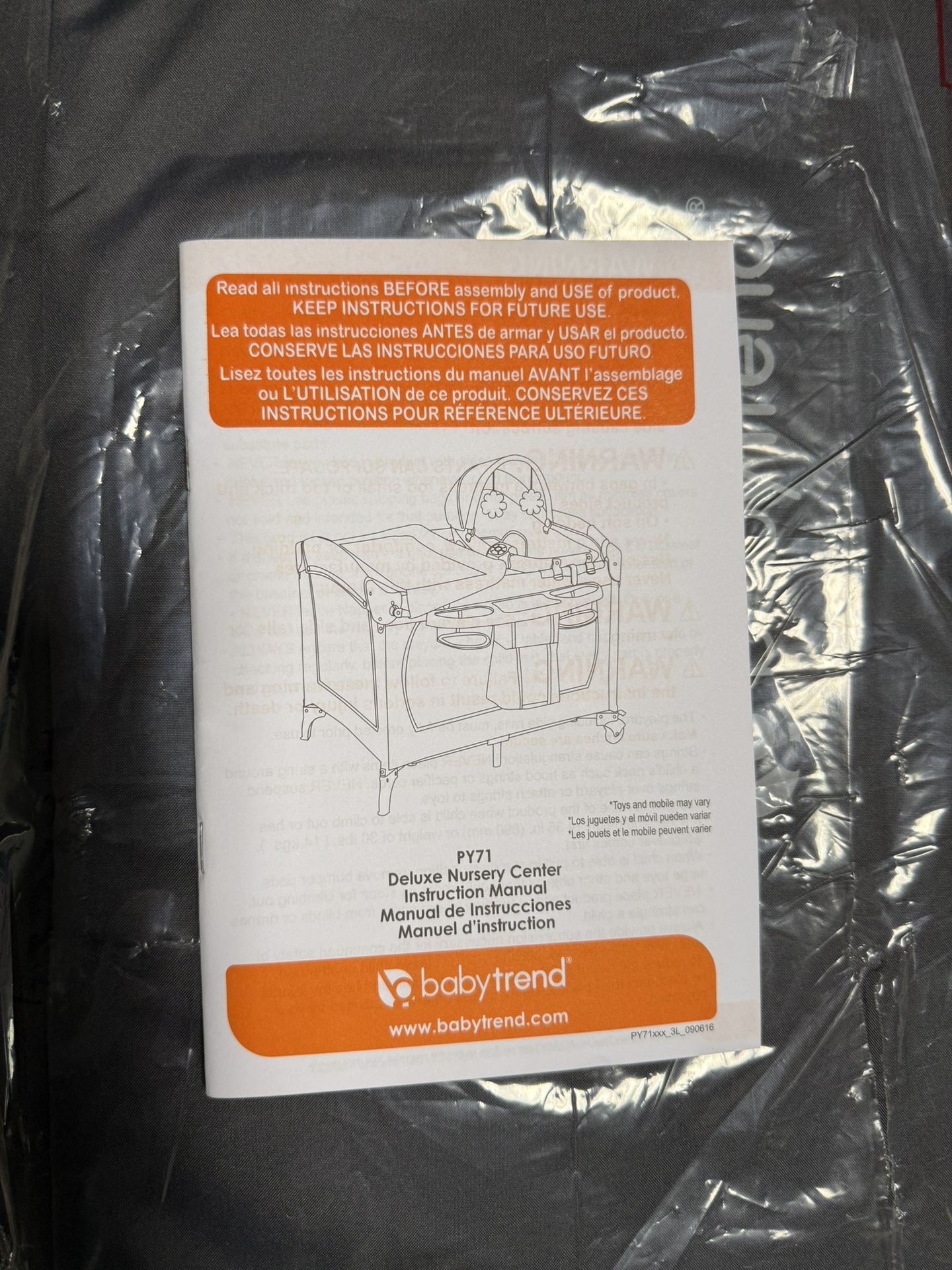 Babytrend Deluxe Nursery Center