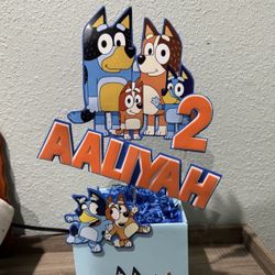Bluey Party Centerpieces
