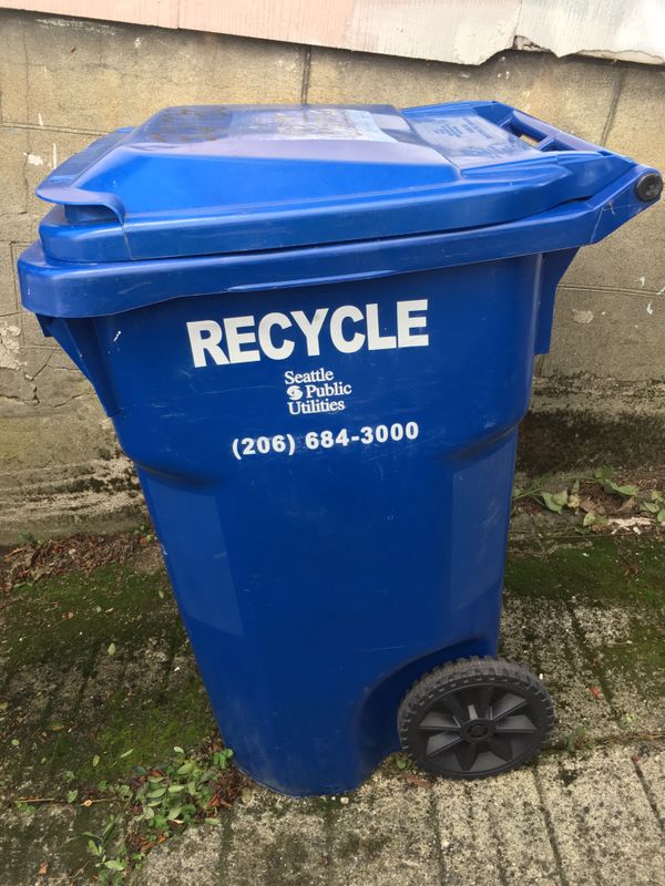 Seattle Public Utilities Recycle Bin for Sale in Seattle, WA OfferUp
