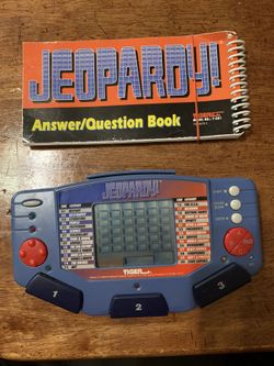 Jeopardy hand held game
