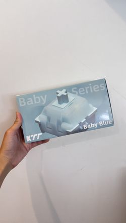 KTT Baby Blue Keyboard Switches 54 pcs for Keyboard