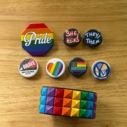 PRIDE Pins & Bracelet