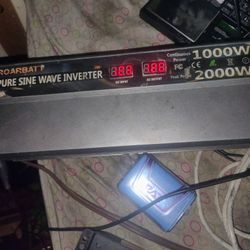 2,000watt Peak Power Pure Sine Wave Inverter(Used But In Good Condition)