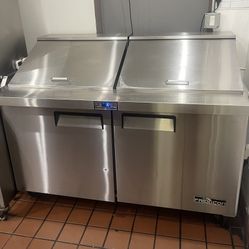 Fridgcon 60” Sandwich Prep Fridge 