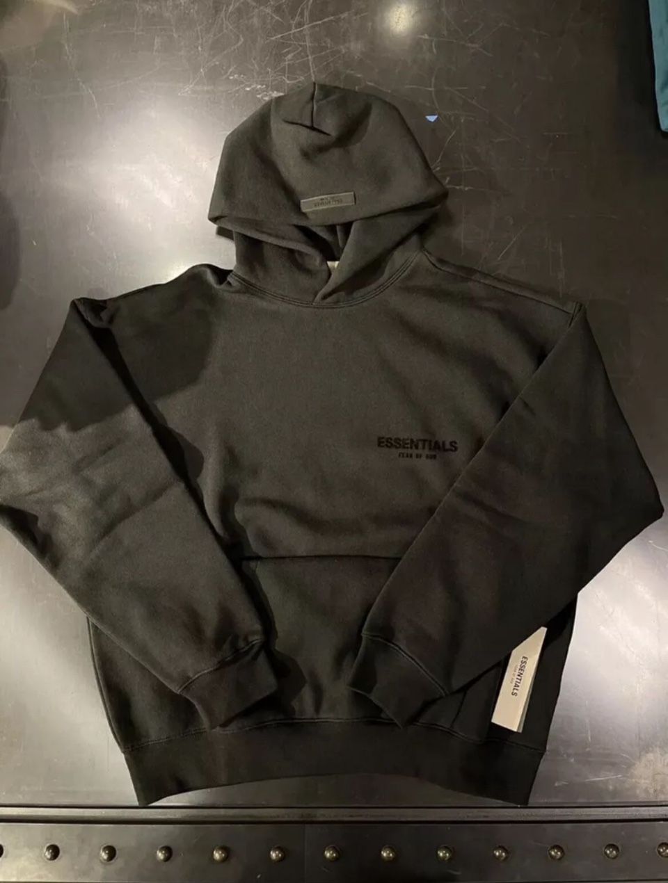black essentials hoodies