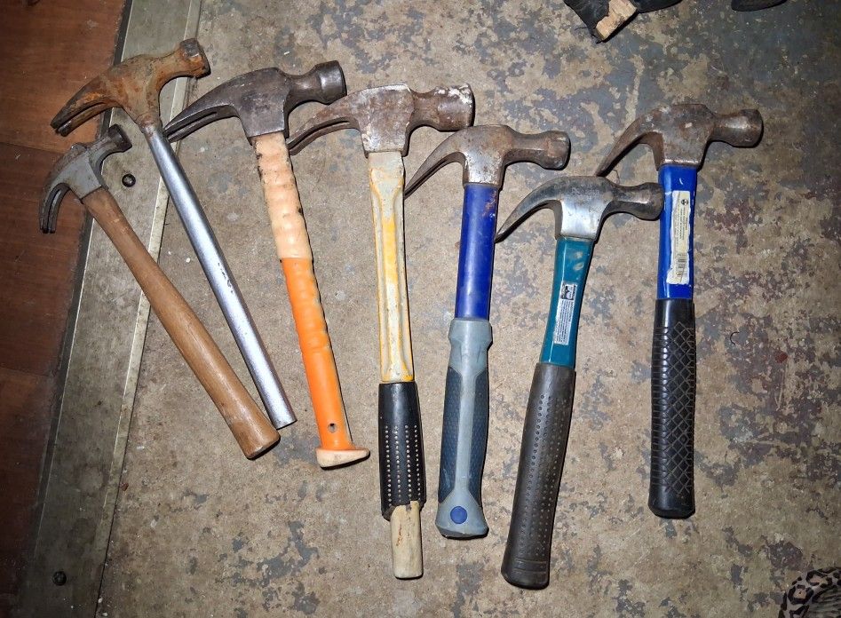 Various Claw Hammers